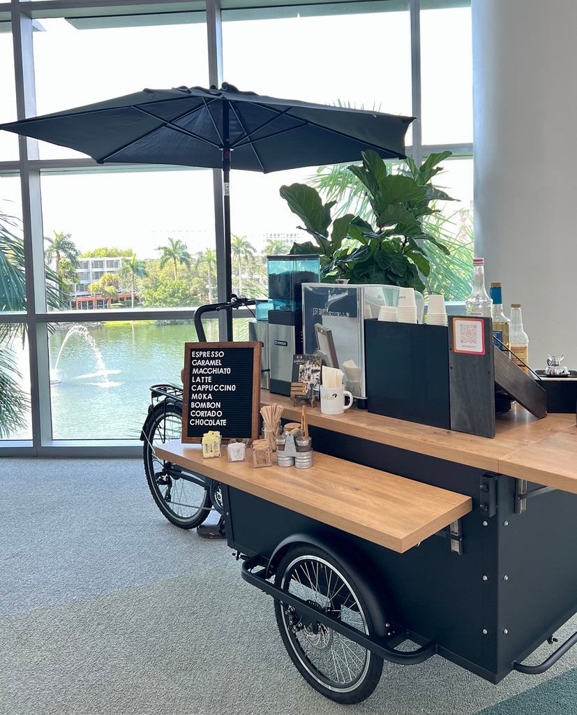 Espresso & Cappuccino Bar Catering, Specialty coffee cart, Coffee cater in south florida
